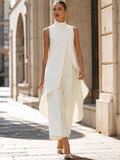 Serena - Sleeveless Wide Leg Jumpsuit