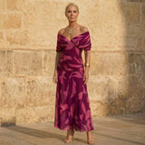 Celeste | Elegant Leaf Dress