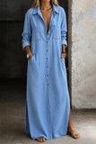 Ayla - Long Sleeve Denim Dress