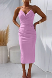 Sanne - Flattering Draped Dress