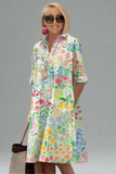 Mabel | Blossom Shirt Dress