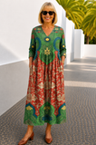Judith | Vintage Floral Maxi Dress