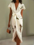 Judy Satin Midi Dress