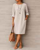 Elodie - Flowy Tummy Coverage Dress