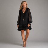 Aisling - Casual Ruffle Mini Dress