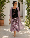 Antoinette | Floral Layered Two-Piece Set