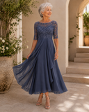Harriet - Elegant Lace Midi Dress