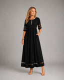 Aubrey™ – Flattering Tummy-Smoothing Midi Dress