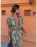 Lieke - Colorful Summer Print Dress