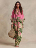 Marisol | Ensemble Deux Pièces Kimono Soie-Coton