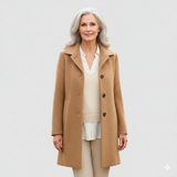 Claire – Classic Wool Blend Coat