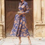 Lynn - Elegant V-Neck Dress for Women