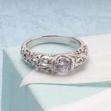 Elegant Sterling Silver Ring