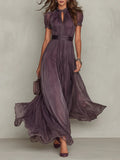 Flavia | Chiffon Maxi Dress