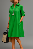 Rhiannon | Effortless Collared Shirt Dress