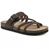 Mary - Braided Cork Sandals