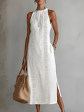 Darcie - Elegant Sleeveless Midi Dress
